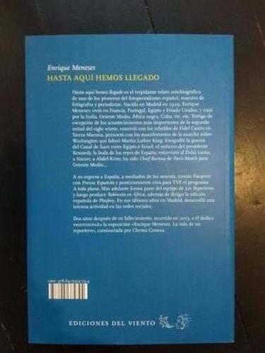 Hasta aquí hemos llegado